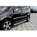 Защита порогов подножки TWIST для Volkswagen Caddy (д.б.)